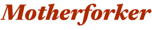 Motherforker wordmark.
